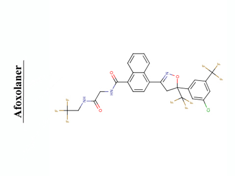 Afoxolaner 1093861-60-9 Organochlorine პესტიციდები პარაზიტების საწინააღმდეგო