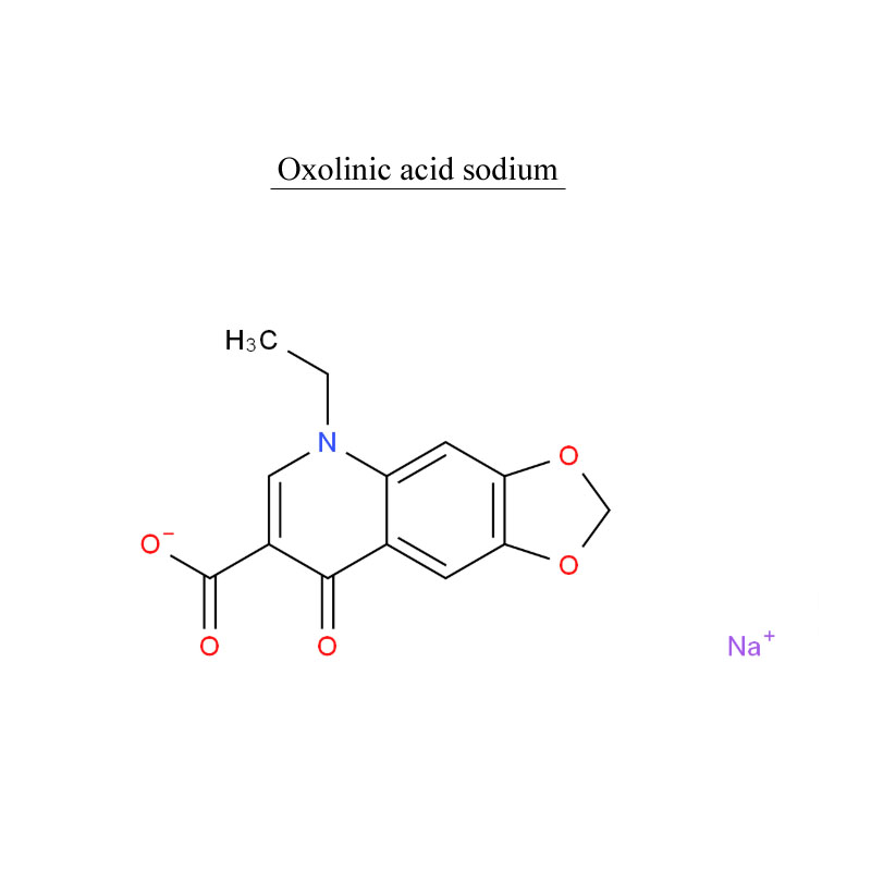 Oxolinic acid e le sodium